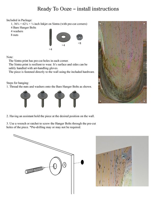 Ready to Ooze install instructions Fresh Paint Art Mur
